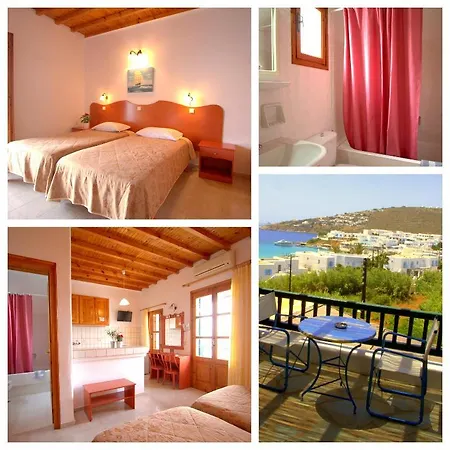 Flora Manos 아파트 Platys Gialos (Mykonos)